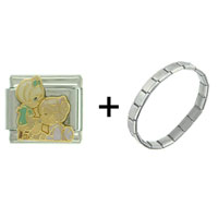 Pugster Gift Center - precious moments always combination italian charm bracelet Image.