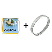 Pugster Gift Center - remember soldier kia custom combination italian charm bracelet Image.