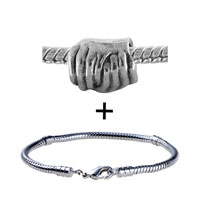 Pugster Gift Center - seaweed european bead bracelet combination Image.