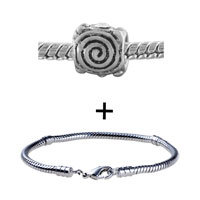 Pugster Gift Center - spiral rhinestone bracelet combination Image.