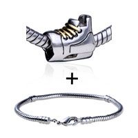 Pugster Gift Center - skeeler european bead bracelet combination Image.
