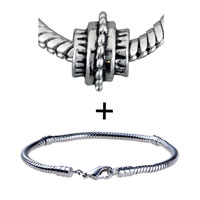 Pugster Gift Center - abstract metalwork flower bracelet combination Image.