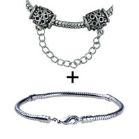 Pugster Gift Center - chain linked metalwork bracelet combination Image.