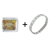 Pugster Gift Center - happy mother's day combination italian charm bracelet Image.