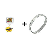 Pugster Gift Center - maryland combination italian charm bracelet Image.