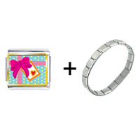 Pugster Gift Center - special love gift combination italian charm bracelet Image.