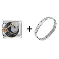 Pugster Gift Center - phantom of the opera combination italian charm bracelet Image.