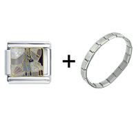 Pugster Gift Center - winter fashion combination italian charm bracelet Image.