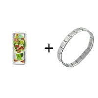 Pugster Gift Center - grinch stealing gifts superlink combination italian charm bracelet Image.