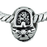 GB_DPC0439: cute little shoe with crystal silver plated european beads Image.