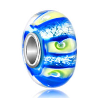  - pale blue and broze yellow bubble stripes translucent Image.