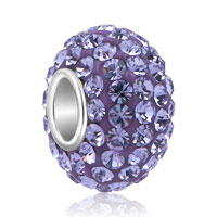 Sterling Silver Jewelry - gorgeous pink october birthstone sterling silver solid core beads charms bracelets Image.