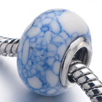  - blue and white broken pattern turquoise Image.