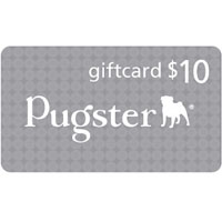 Pugster Gift Center - $10 gift card certificate Image.