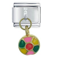 Italian Charms - color wheel italian charm Image.