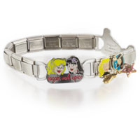 Italian Charms - dangling archie mixed comics licensed italian charm Image.