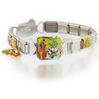 Italian Charms - assorted grinch christmas licensed italian charm Image.