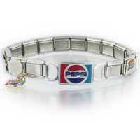 Italian Charms - mixed pepsi cola licensed italian charm Image.