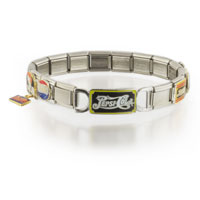 Italian Charms - dangling mixed pepsi cola licensed italian charm Image.