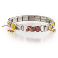 Italian Charms - assorted pepsi cola licensed italian charm Image.