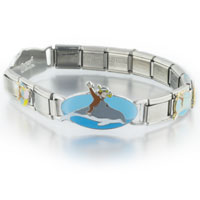Italian Charms - adventures of curious george licensed italian charm Image.