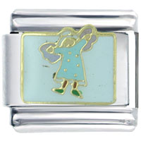 Italian Charms - happy grandma italian charm Image.