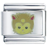Italian Charms - cartoon cat italian charm Image.