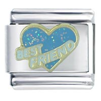 Italian Charms - best heart friendship italian charms Image.