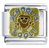 Italian Charms - school's cool italian charm Image.