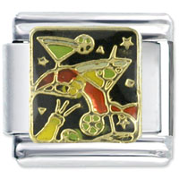 Italian Charms - martini italian charm Image.