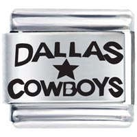 Italian Charms - dallas cowboys laser italian charm Image.