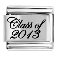 Italian Charms - class of 2007 laser italian charm Image.