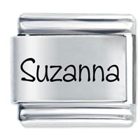 L_N21653: name suzanna laser italian charm Image.