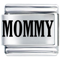 Italian Charms - laser mommy italian charm Image.