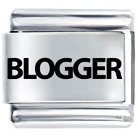 Italian Charms - blogger laser italian charm Image.