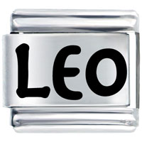 Italian Charms - laser leo italian charm Image.