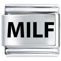 Italian Charms - milf laser italian charm Image.