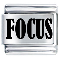 Italian Charms - focus laser italian charm Image.