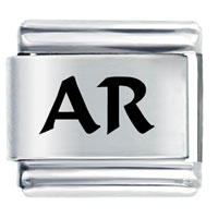Italian Charms - ar arkansas state laser italian charm Image.