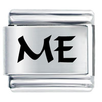 Italian Charms - me maine state laser italian charm Image.