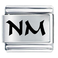 Italian Charms - nm new mexico laser italian charm Image.