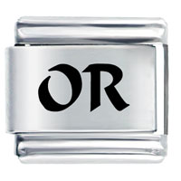 Italian Charms - or oregon state laser italian charm Image.