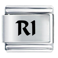 Italian Charms - ri rhode island laser italian charm Image.