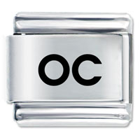 Italian Charms - the oc laser italian charm Image.