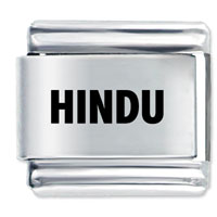 Italian Charms - hindu laser italian charm Image.