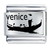 Italian Charms - italian venice laser charm Image.