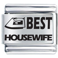 Italian Charms - best housewife laser italian charm Image.