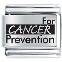 Italian Charms - for cancer prevention laser italian charm Image.