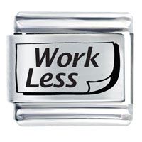 Italian Charms - work less laser italian charm Image.