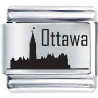 Italian Charms - ottawa laser italian charm Image.
